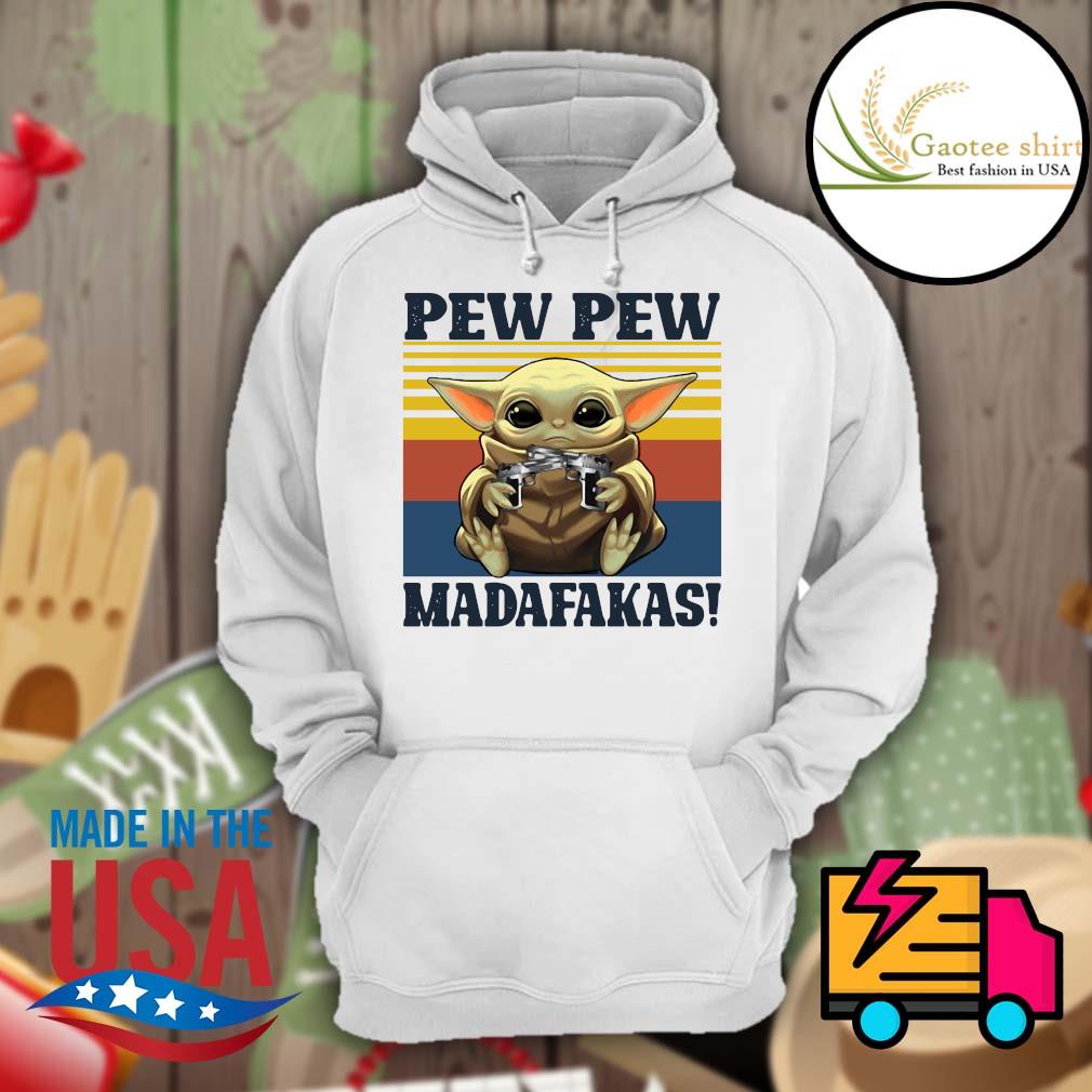 baby yoda pew pew shirt