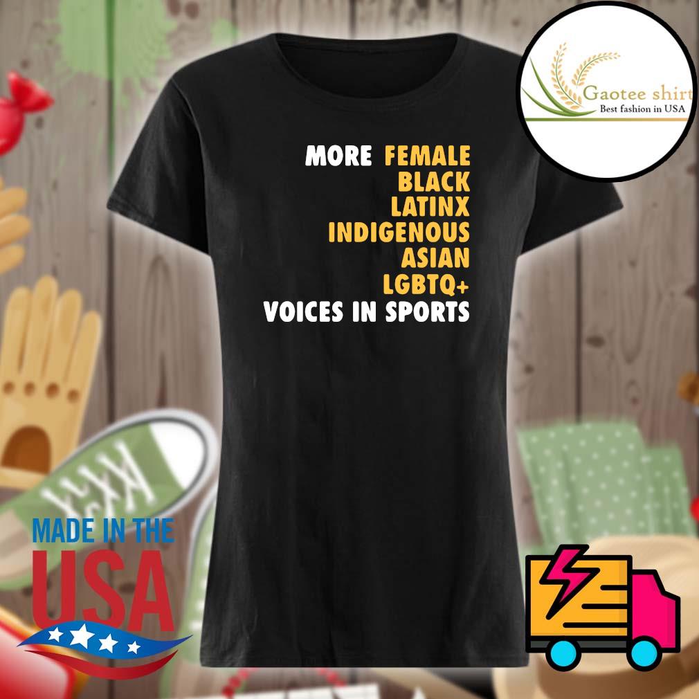 More female black latinx indigenous Asian LGBTQ voices in sport s Ladies