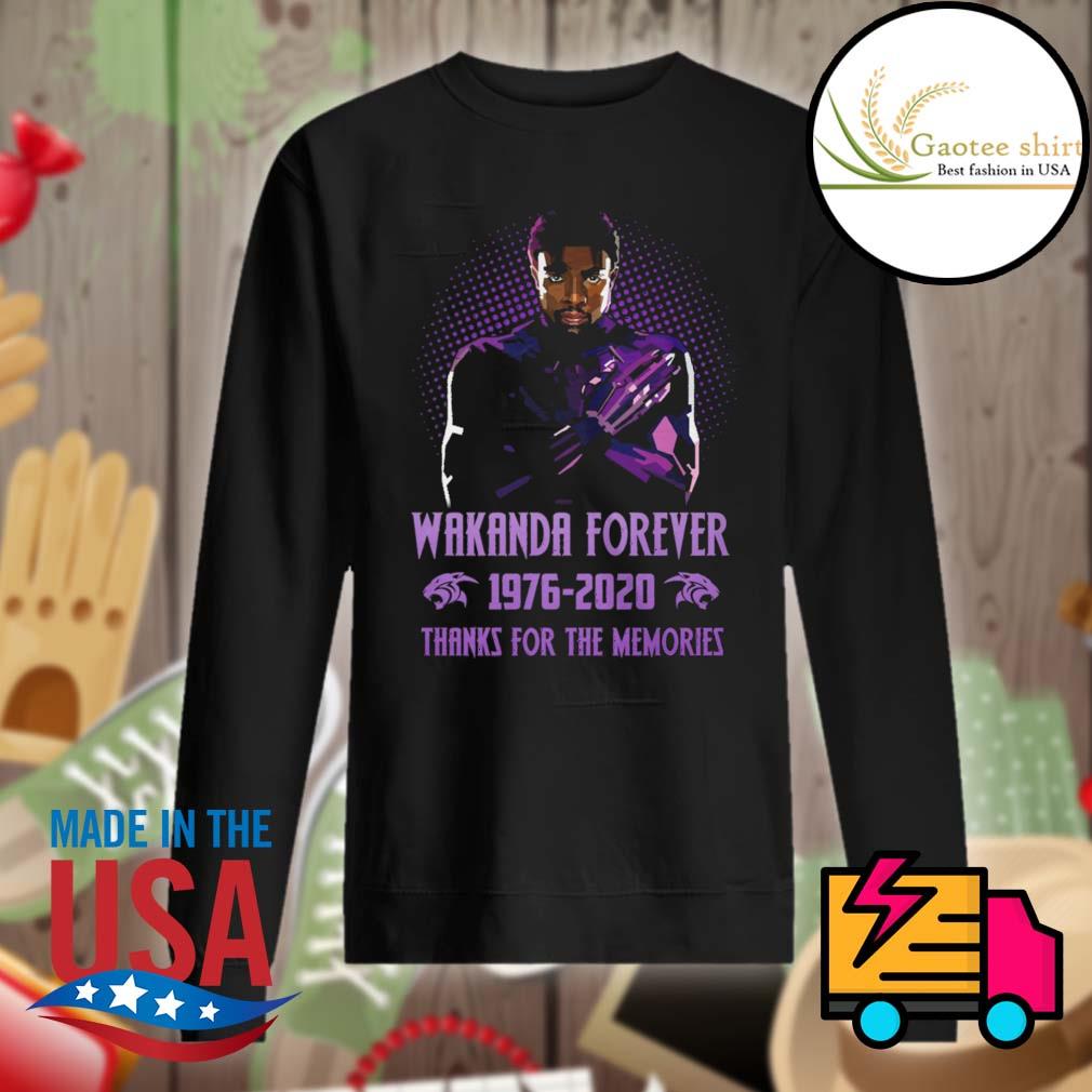 Wakanda forever 1976 2020 thanks for the memories s Sweater
