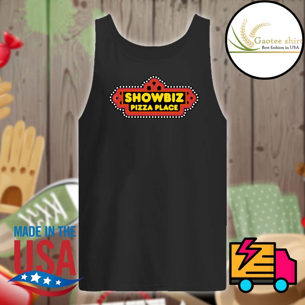 ShowBiz Pizza Place logo shirt, hoodie, tank top, sweater and long sleeve  t-shirt, image size:1010x1010