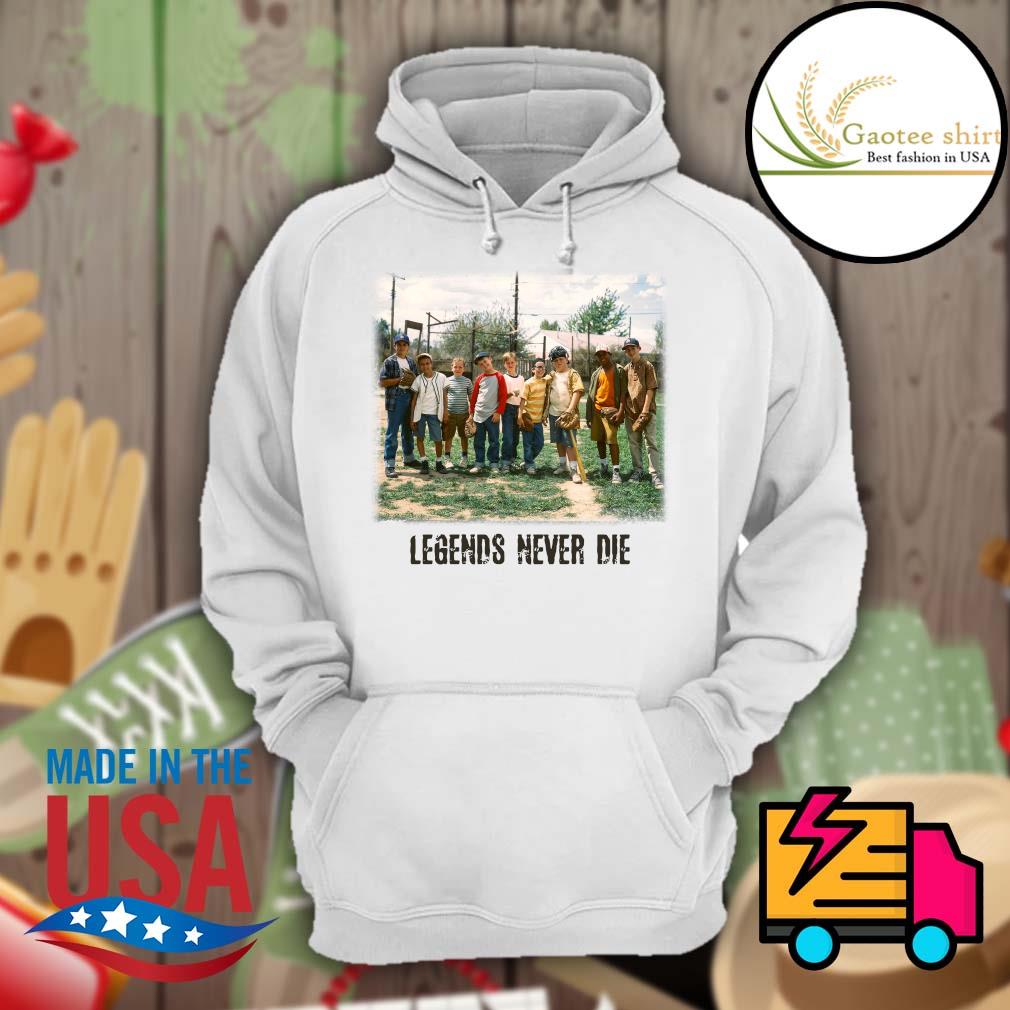 The Sandlot Baseball Team Logo Legend Never Die Shirt, hoodie, sweater,  long sleeve and tank top