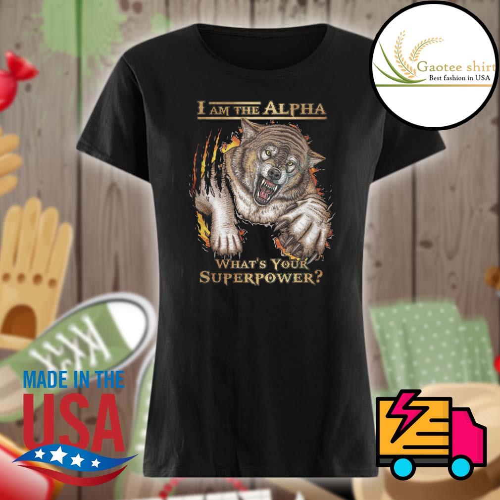 Tiger I am the Alpha what your Superpower s Ladies