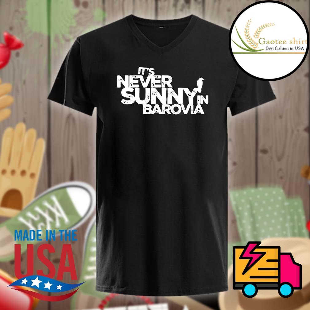 it's never sunny in barovia shirt