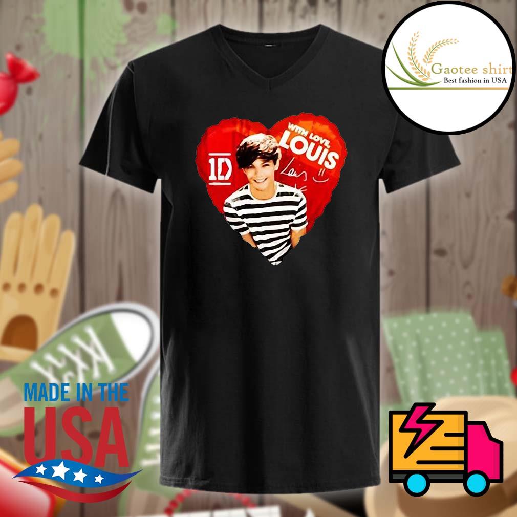 Love 1D with love Louis Tomlinson signature shirt, hoodie, tank