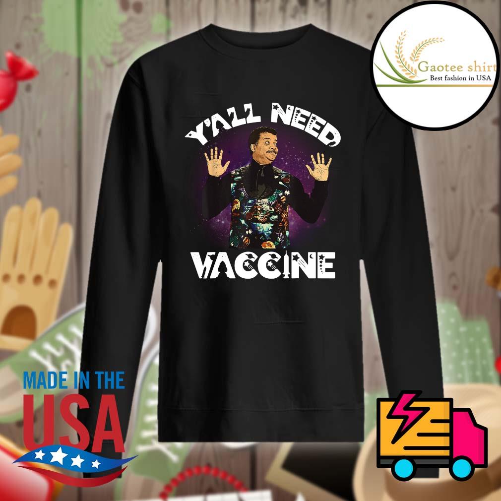 Neil deGrasse Tyson y'all need Vaccine s Sweater