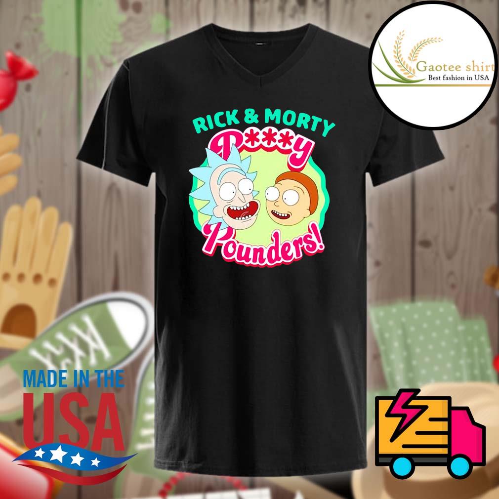 rick and morty t shirt pussy