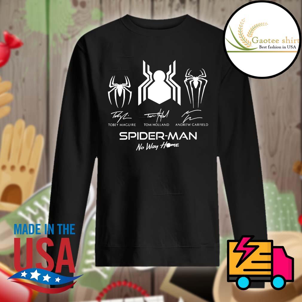 Spider man Tobey Maguire Tom Holland Andrew Garfield no way home s Sweater