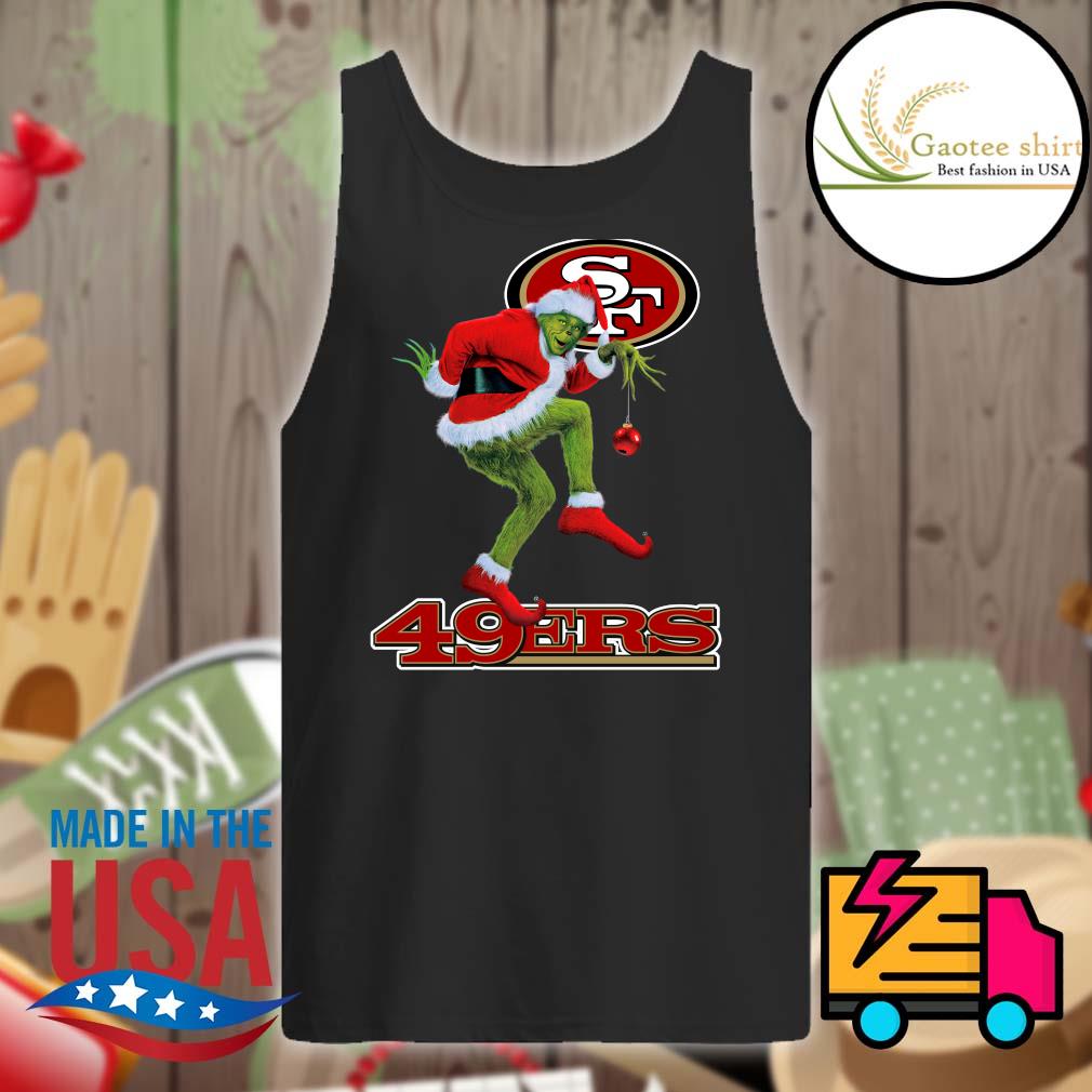 The Grinch Is It Me Am I The San Francisco 49ers t-shirt, hoodie, sweater,  long sleeve and tank top