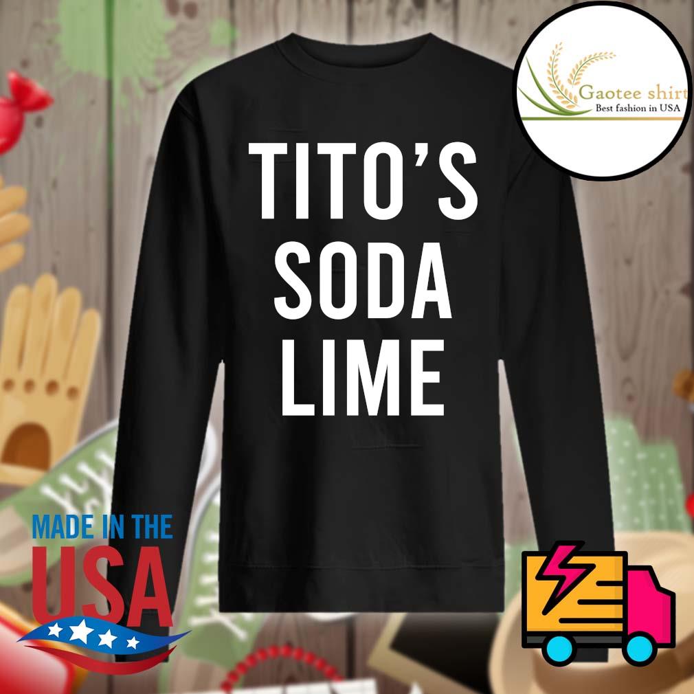 Tito's Soda Lime s Sweater