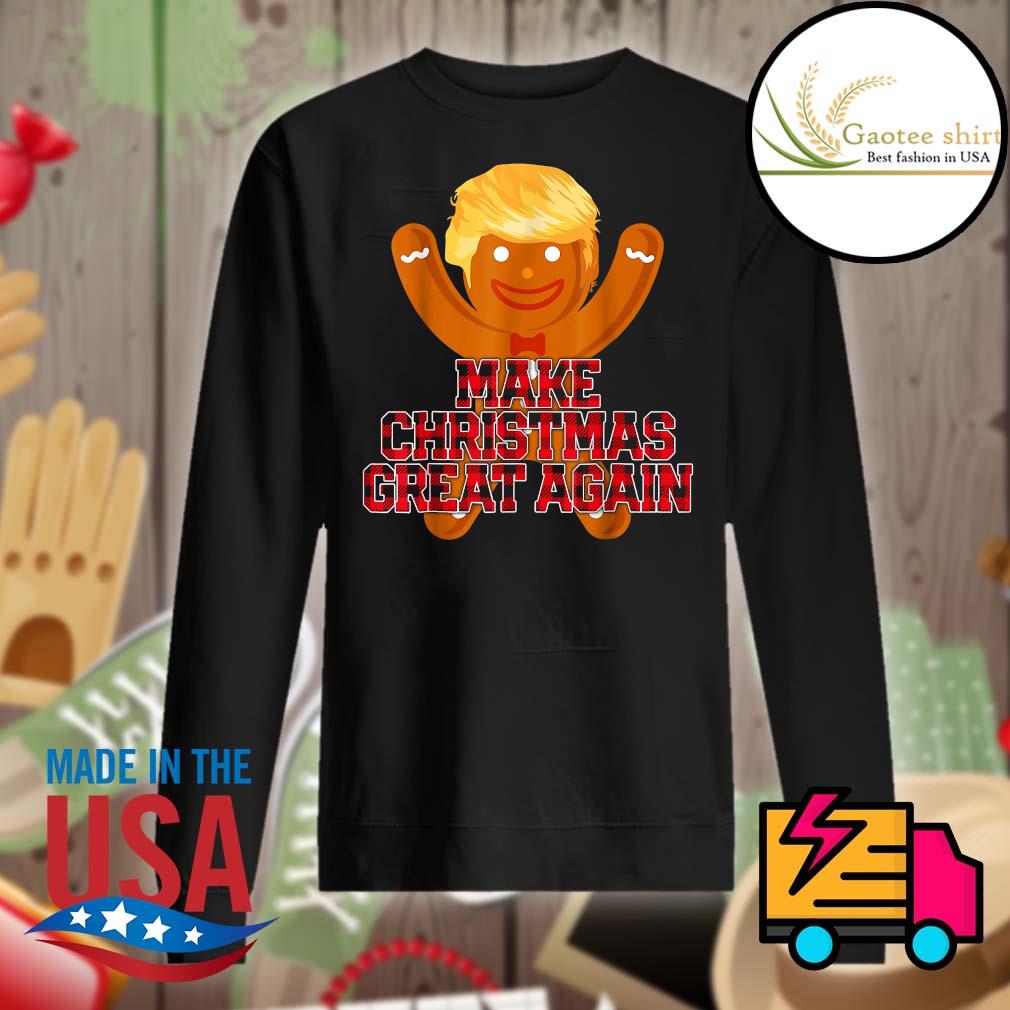 Trump cookie make Christmas great again s Sweater