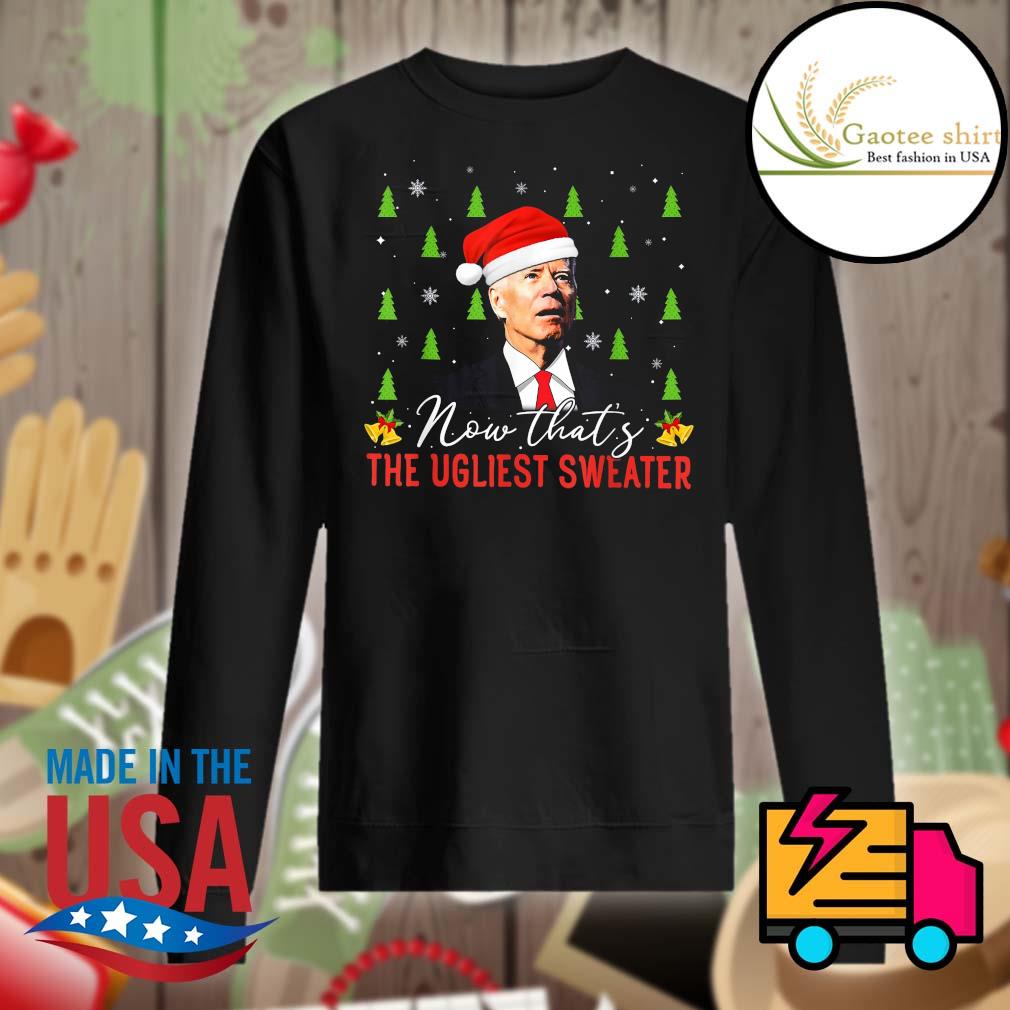 Satan Biden now that's the ugliest Christmas sweater Sweater