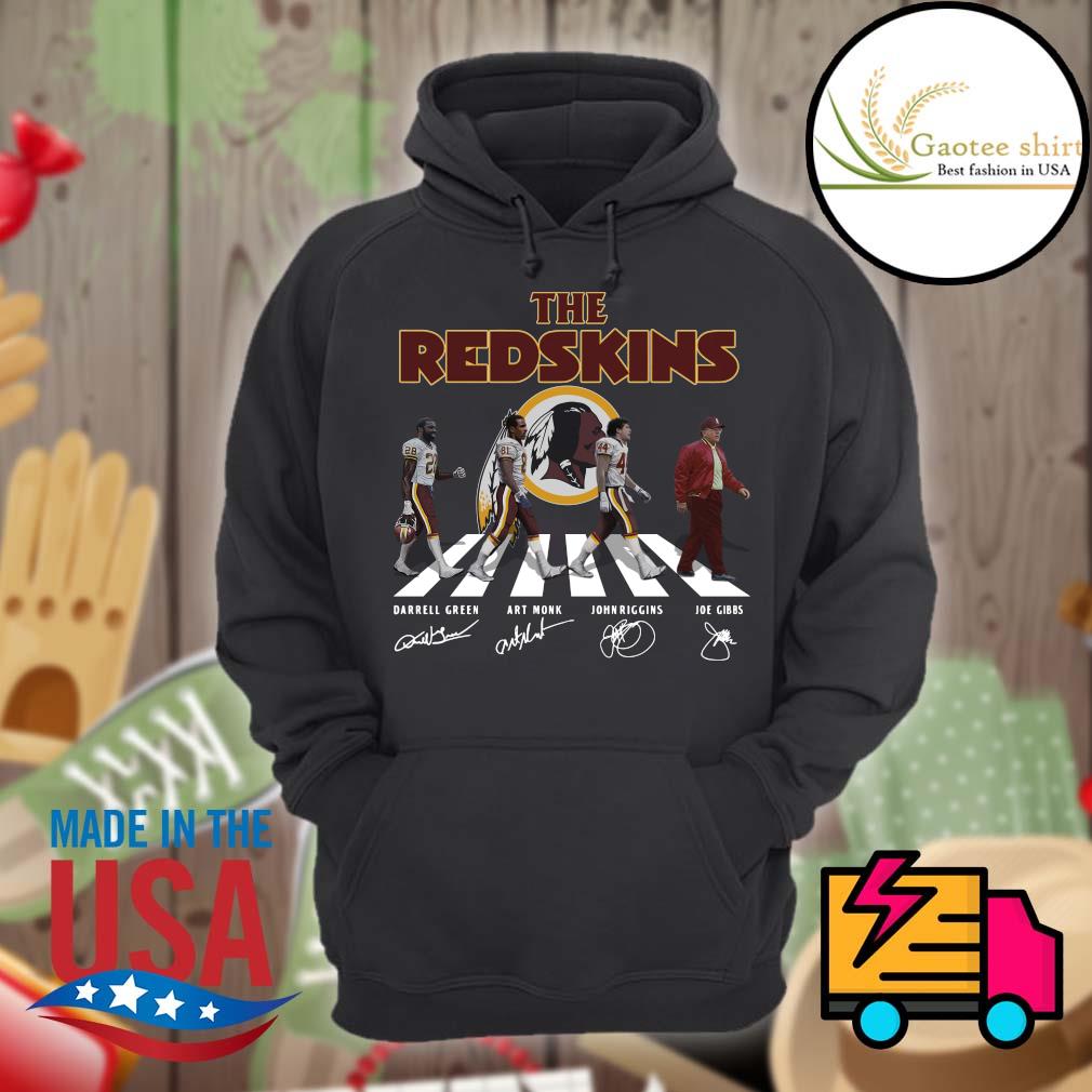 The Redskins Darrell Green Art Monk John Riggins Joe Gibbs Abbey Road  Signatures Shirt, hoodie, sweater, long sleeve and tank top