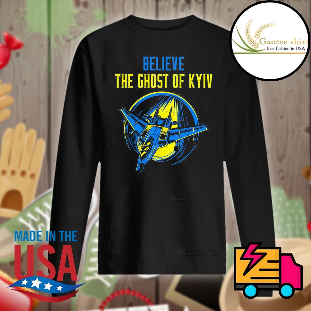 Believe the ghost of KYIV Ukraine s Sweater