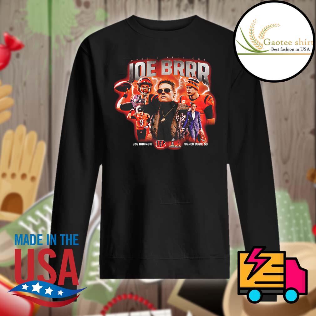 Joe Brrr Joe Burrow Super Bowl 58 shirt, hoodie, tank top, sweater and long  sleeve t-shirt