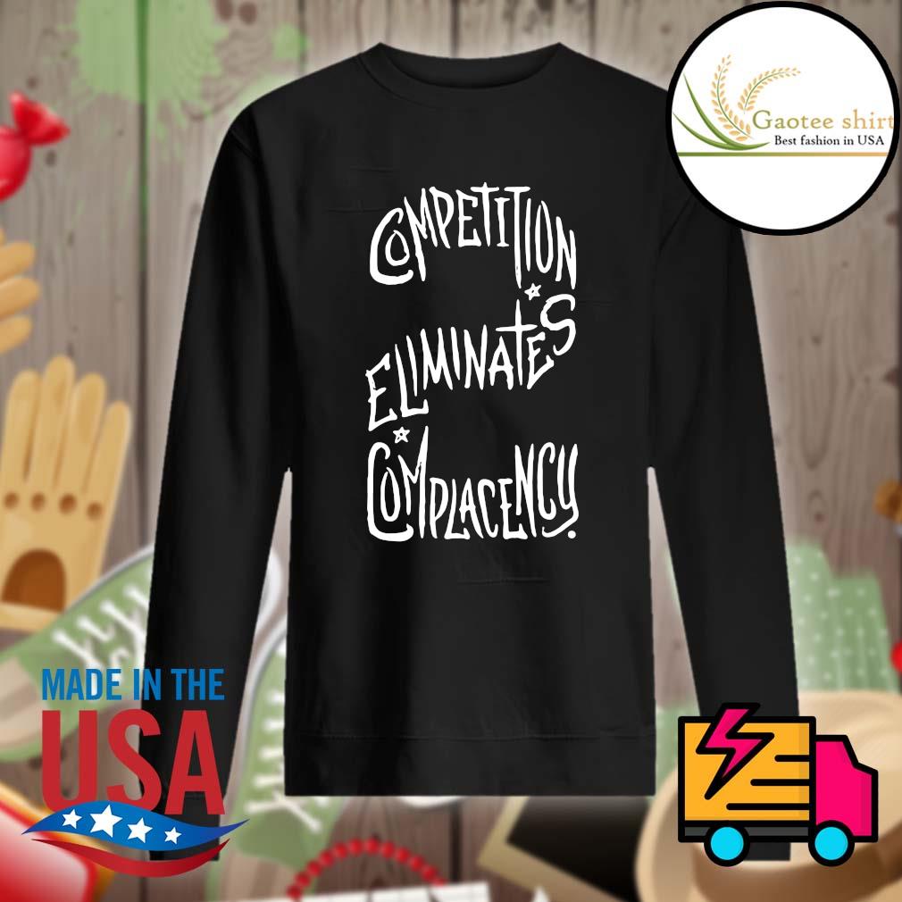 Competition Eliminates Complacency s Sweater
