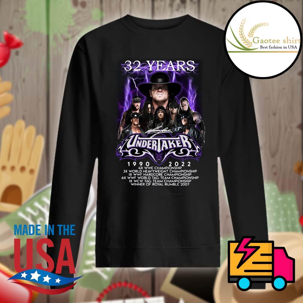 32 years Undertaker 1990 2022 s Sweater
