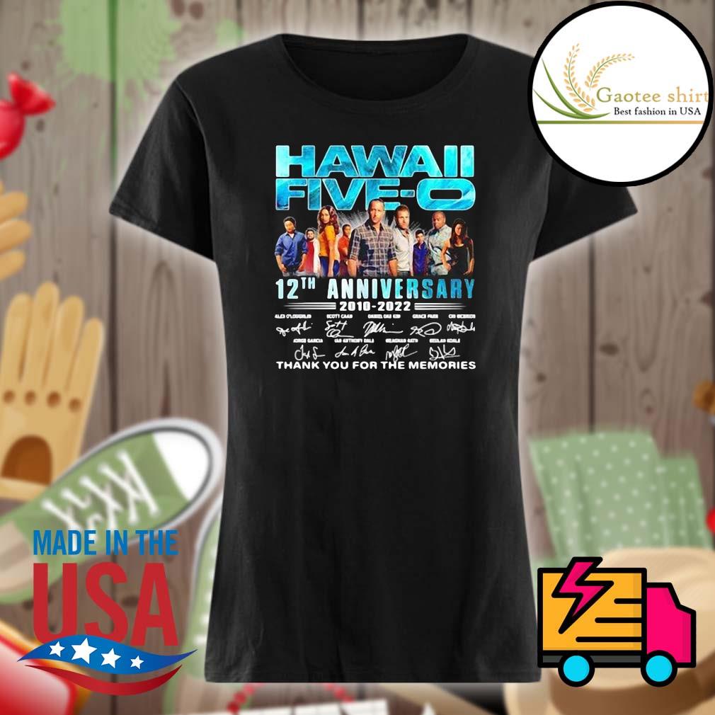 Hawaii Five-O 12th anniversary 2010 2022 signatures thank you for the memories s Ladies