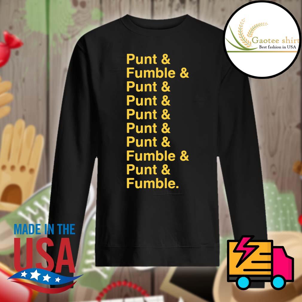 Punt and Fumble and Punt s Sweater